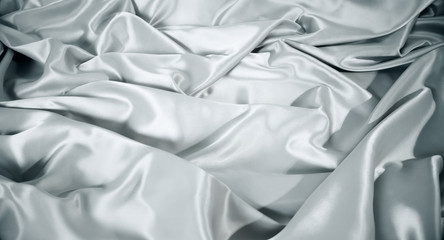 Silver bedding textile material