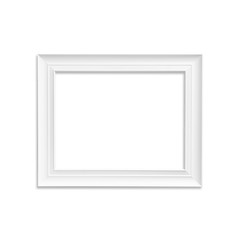 White frame isolated