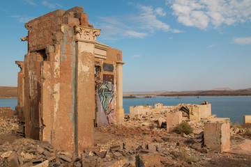 Ruin of a villa, Ouarzazate, Morocco