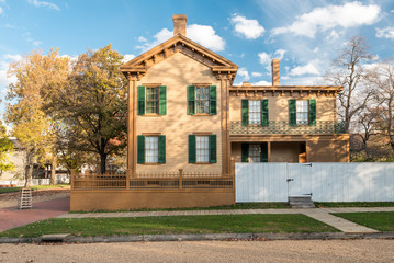 Abraham Lincoln House in Autumn