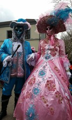 Fototapeta na wymiar carnaval Annecy