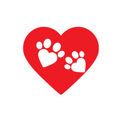 Veterinary medicine icon heart