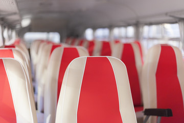 Red bus seats © tivoly