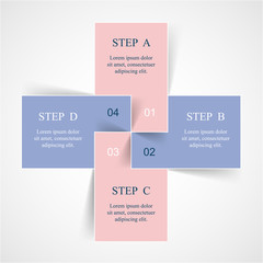 Vector infographic template