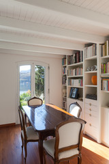 Dining room of a loft