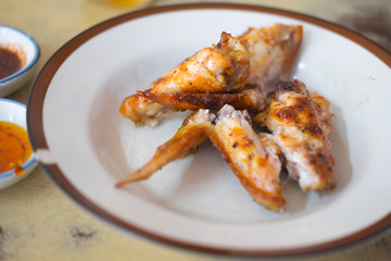 Roast chicken thai style