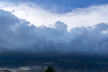 Dark Grey Storm Clouds