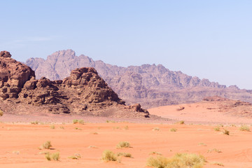 Naklejka na ściany i meble Wadi Rum