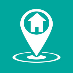 home gps icon