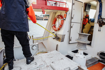 Fisherman on the boat  © scharfsinn86