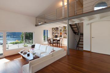 Living room of a loft