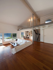 Living room of a loft