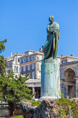 Frederick Adam statue, Corfu