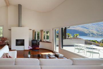 Living room of a loft