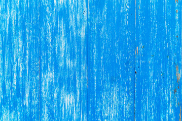 Fototapeta premium Blue wooden wall texture for background