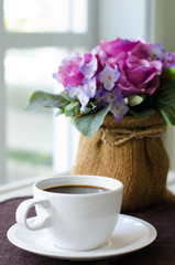 cup of black coffee