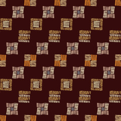 Abstract ethnic seamless pattern