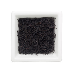 Chinese black tea leaves