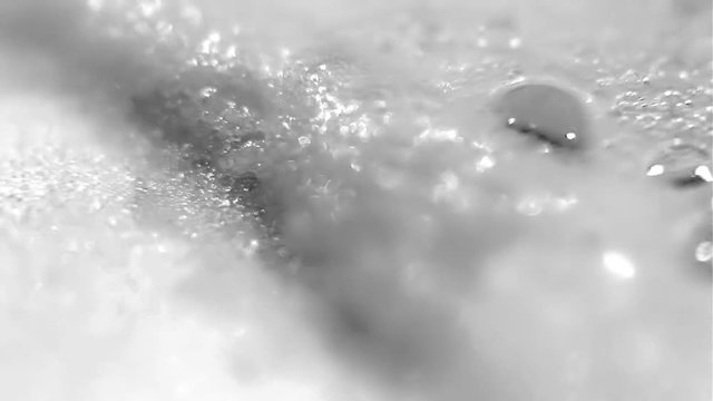 Hazardous Chemical Reaction. Testing For Hard Drugs, Heroin / Cocaine Concept
