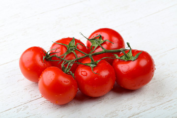 Red tomato branch