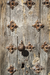 Puerta de madera antigua
