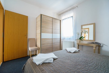 Interior of a bathroom in a villa