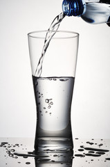Drinking Water and Glass