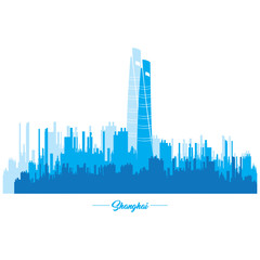 Obraz premium Isolated skyline