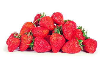 strawberry isolated on white background