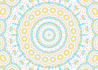 Abstract color pattern on white background