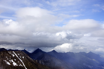 Alpine landscape in Altai Mountains, Siberia, Russian Federation