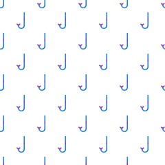 Tube for diving pattern. Cartoon illustration of tube for diving vector pattern for web