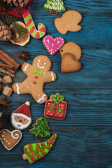 Gingerbreads for new years and christmas