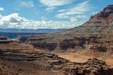 View on the northern part of Glen Canyon-Utah
