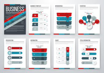 Modern infographic vector concept