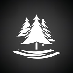 Fir forest  icon