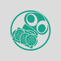 Omlet and sandwich icon