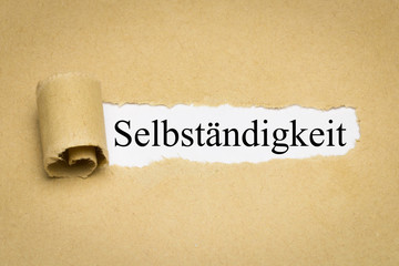 Selbständigkeit