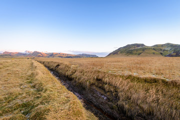 Iceland nature and mountain