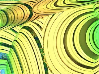 Abstract fractal background