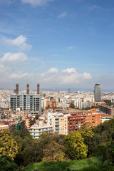 Obraz premium Cityscape of Barcelona