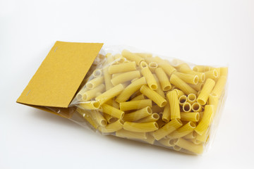 Macaroni plastic package