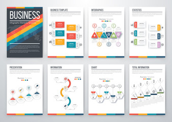 Modern infographic vector concept