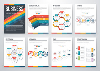 Modern infographic vector concept