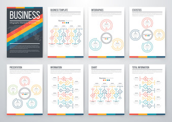 Modern infographic vector concept