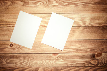 Fototapeta premium Sheets for writing message