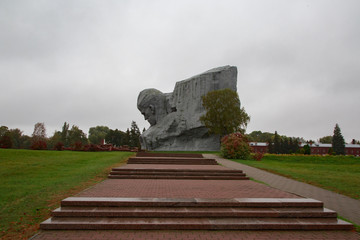 cloudy day in the fortress in the city-hero.