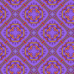 Seamless floral pattern.