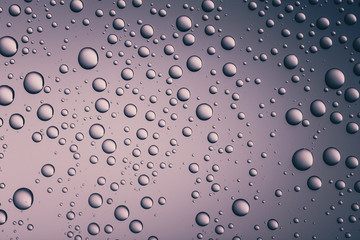 Nice grey abstract background from different sized bubbles