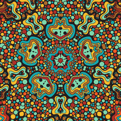 Rounded circus pattern.